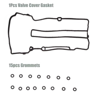 AUCERAMIC VS50807R Fit Chevy Cruze 1.4L Valve Cover Gasket 2011-2016 for Chevrolet Sonic Trax Volt for 2013-2020 Buick Encore 1.4L DOHC Turbo