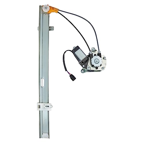 BDFHYK 748-568 Power Window Regulator with Motor Rear Right Passenger Side for Jeep Liberty 2002 2003 2004 2005 2006 2007| 55360034AJ, 68059646AB, 82-626AR| 02 03 04 05 06 07 - size: Rear Right, style: 2002-2005 Liberty KJ