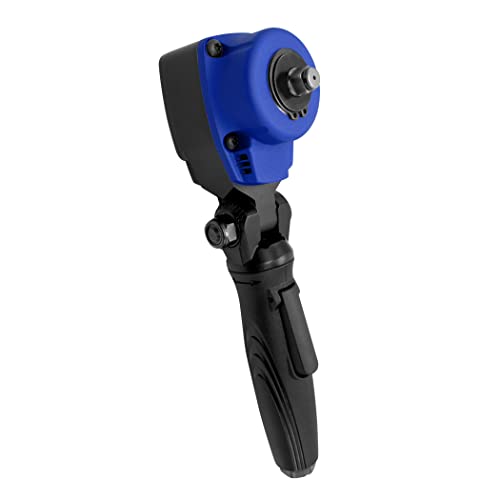 Astro Tool 1833 3/8" Nano Flex-Head Angle Impact Wrench - 400ft/lb - size: 3/8"