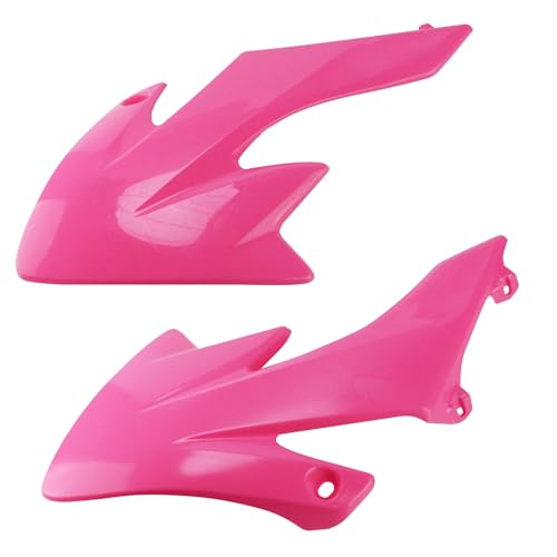 PRO BAT 7 PCs CRF50 Plastic Fender Kit with Fork Suspension Guard Cover - color: Pink