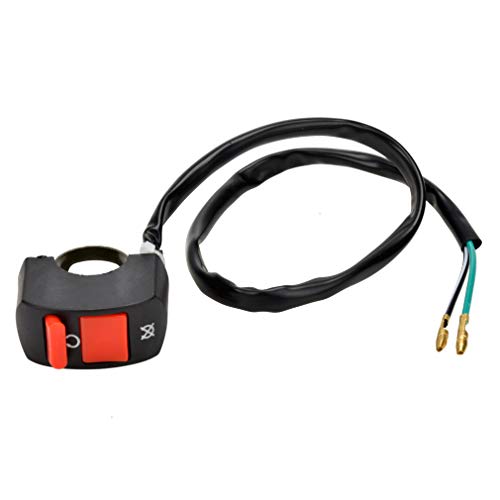 HIAORS 7/8" Handlebar On Off Kill Switch Compatible with Predator 212cc 196cc Coleman Mini Bike CT200U CT200U-EX BT200X Baja Warrior MB200 DB30 Motovox SSR Apollo CRF50 Pit Dirt Bike Motorcycle Parts