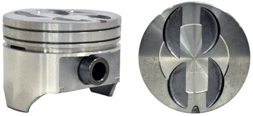LowPricedAutoParts Set of 8 Dish Top Pistons for 86-95 Ford 5.0L/302 | Standard Size | 4.000in. Bore Diameter