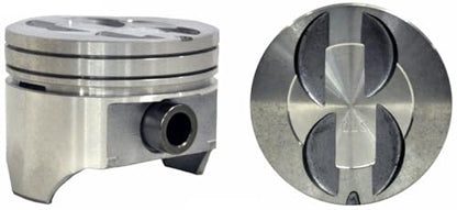 LowPricedAutoParts Set of 8 Dish Top Pistons for 86-95 Ford 5.0L/302 | Standard Size | 4.000in. Bore Diameter