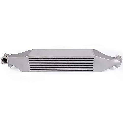 G-PLUS Front Mount Turbo Preformance Intercooler Compatible With 2016-2018 Honda Civic 1.5L +16HP Bolt On FMIC Upgrade Intercooler Replacement Silver - color: Sliver, size: 2016-2018 Honda Civic