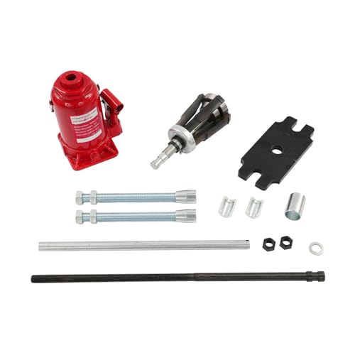 20T Cylinder Liner Puller, Universal Hydraulic Ball Joint Press Kit, 44092lbs Pulling Force Heavy Duty Disassembly Tool, Auto Mechanic Extractor, for Auto Repair, Garage, Workshop