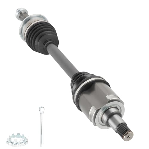 NEW Front Left or Right CV Axle Shaft Assembly fits for Toyota Sequoia 2001-2007, for Toyota Tundra 2000-2006, 3.4L 4.0L 4.7L, (4WD Only, NOT for RWD), Driver or Passenger Side, for 66-5194