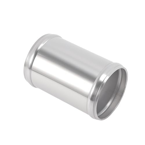 2.5" OD 0° 6063 Aluminum Alloy Tube Intercooler Pipe Polishing Air Intake Connection Hose Bilateral with Hump 4" Length 0.07" Thickness - size: 2.5"OD 4"Length