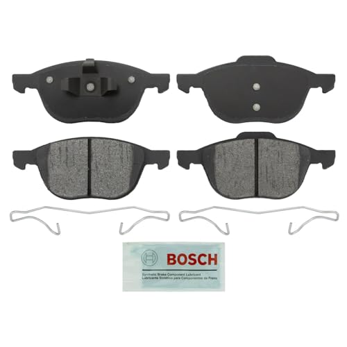 BOSCH BE1044H Blue Ceramic Disc Brake Pad Set with Hardware - Front