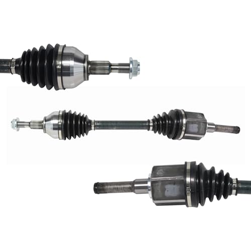 2PCS CV Axle Shaft Assembly Compatible with Ford Edge 2015 2016 2017 2018 Ford Edge 2.0L L4 FWD Front Right Passenger Side CV Joint Shaft NCV11126 NCV11118 - size: B2CVC93-N