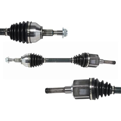 2PCS CV Axle Shaft Assembly Compatible with Ford Edge 2015 2016 2017 2018 Ford Edge 2.0L L4 FWD Front Right Passenger Side CV Joint Shaft NCV11126 NCV11118 - size: B2CVC93-N