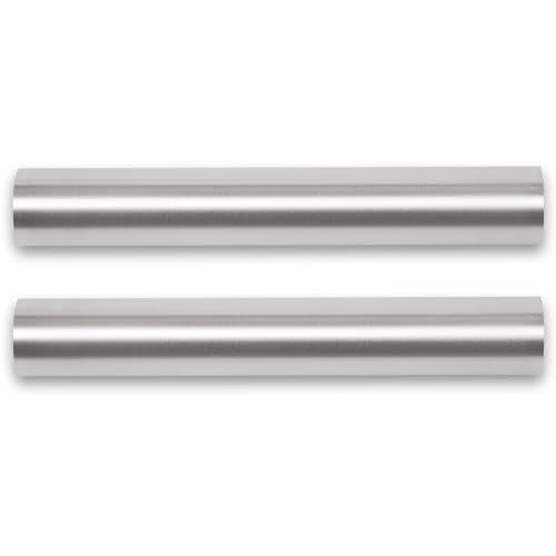 1.75 Inch 45mm OD Aluminum Intercooler Pipe Piping Air Intake Tube Straight 11.8" 300mm Long, Brushed Finish, Pack of 2 - color: Straight - 2PC, size: OD: 1.75" (45mm)