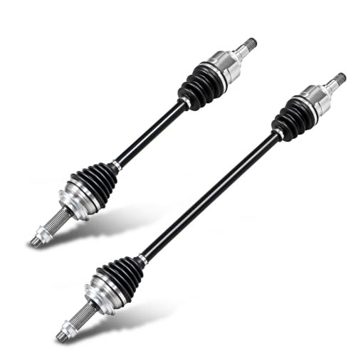 KUIPERAUTO Pair (2) Front CV Axle Shaft Assembly with 2006-2014 for Toyota for Yaris 1.5L,Replaces 66-5277,66-5278 - size: 66-5277 66-5278