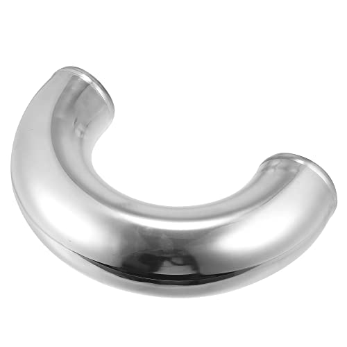 X AUTOHAUX OD 3.5" Length 4" Aluminum Alloy Tube Intercooler Pipe - size: 3.5"