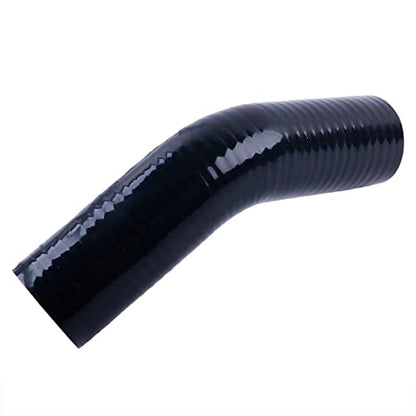 45 Degree ID 1"(25mm) Elbow Silicone Hose Intake Intercooler Coupler 1 inch Pipe,Length 102mm One Leg,4-Ply Thickness 5.4 mm - size: 45ID25(1")