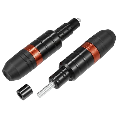 Motoforti M8 Motorcycle Frame Slider Anti-Fall Stick for Honda Orange 2pcs - color: Orange