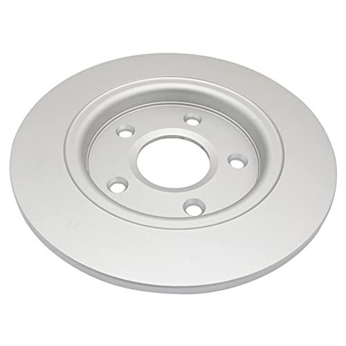 TRQ Rear Brake Pad and Rotor Set Ceramic G Coated Solid Rotors - style: BKA14746