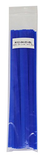 Polyvance High Density Polyethylene (HDPE) Plastic Welding Rod, 3/8" x 1/16", 30 ft., Blue
