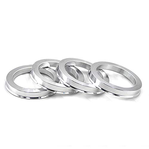 4pc Wheel Hub Centric Rings 72.6 to 60.1, Alloy Aluminum Hubcentric Rings - size: 60.1mm to 72.6mm