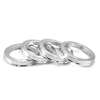 4pc Wheel Hub Centric Rings 71.5 to 60.1, Alloy Aluminum Hubcentric Rings - size: 60.1mm to 71.5mm