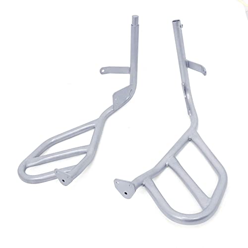 Worldmotop Engine Highway Guard Crash Bars Compatible with BMW R1200GS R1200 GS 2008-2012 (Sliver, Upper)