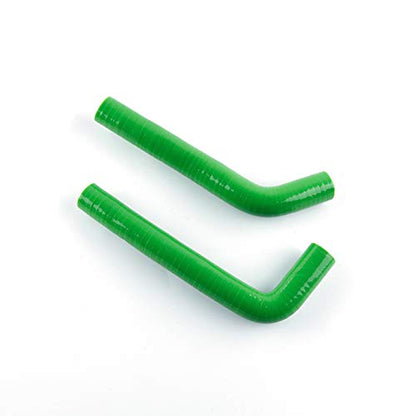 ATV Silicone Coolant Radiator Hose Kit Fits For Yamaha YFZ 450 yfz450 04-08 (Green) - color: Green