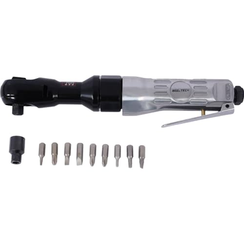 71-Piece Air Tool and Accessories Kit, 1/2" Impact Wrench, 3/8" Air Ratchet, Die Grinder, Air Hammer, Hose Fittings & Storage Case