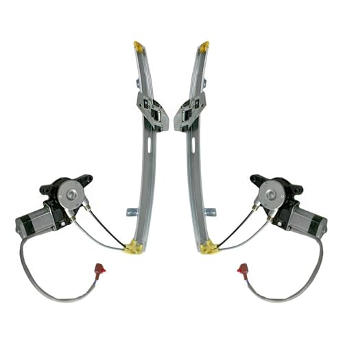 TRQ Rear Power Power Window Regulator & Motor Assembly Set - style: WRA50147