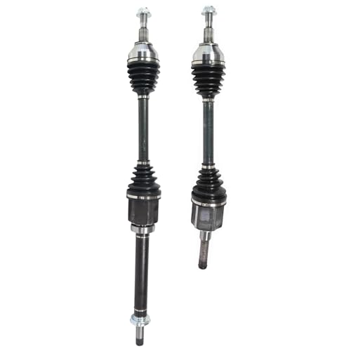 2PCS CV Axle Shaft Assembly Compatible with Ford Edge 2015 2016 2017 2018 Ford Edge 2.0L L4 FWD Front Right Passenger Side CV Joint Shaft NCV11126 NCV11118 - size: B2CVC93-N