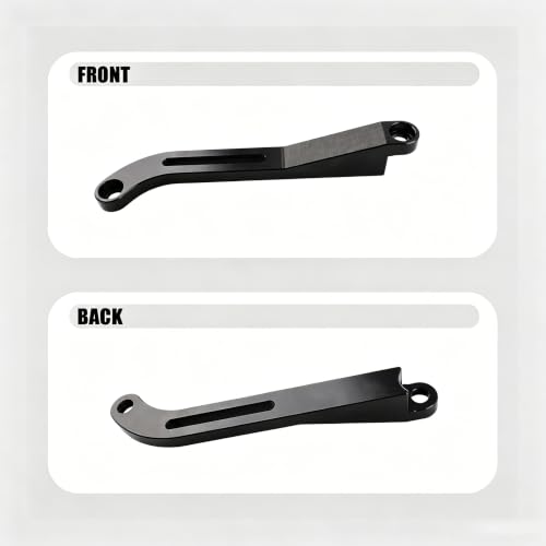 Anodized LSA Billet Throttle Cable Bracket Sliding Connection Fit for Lokar Throttle Cables - High Boost Ready, All Necessary Hardware Included