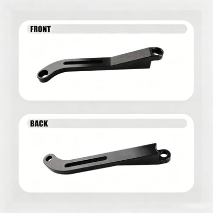 Anodized LSA Billet Throttle Cable Bracket Sliding Connection Fit for Lokar Throttle Cables - High Boost Ready, All Necessary Hardware Included