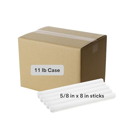 3M Hot Melt Adhesive 3792LM Q, Clear, 5/8 in x 8 in, 11 lb, Case - size: 5/8 in x 8 in, 11 lb