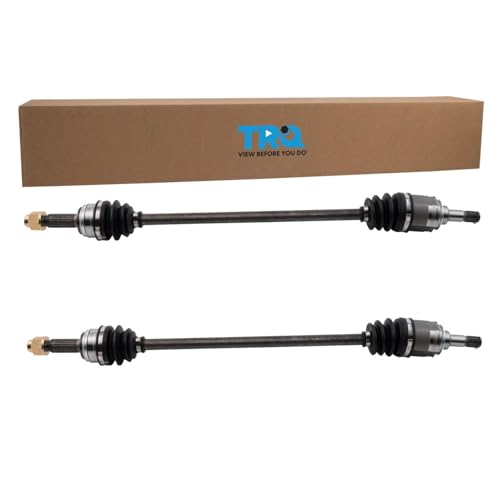 TRQ Rear Driver and Passenger Side CV Axle Assembly Set 2 Piece - style: CSA32954