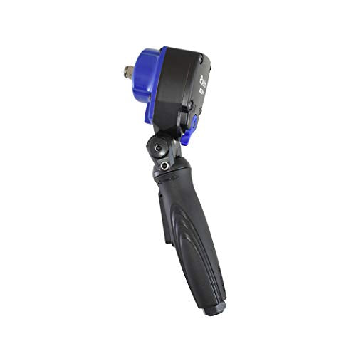 Astro Tool 1834 1/2" Nano Flex-Head Angle Impact Wrench - 400ft/lb - size: 1/2"