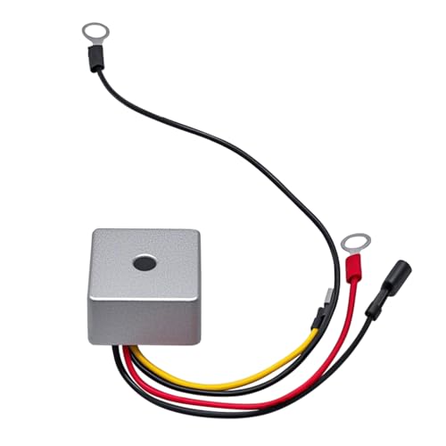 Golf Cart Starter Solenoid 12V for Club Car DS & Precedent Gas Golf Cart 1984-up Replace 1013609 1012275 435-154 1012275 with Voltage Regulator Rectifier