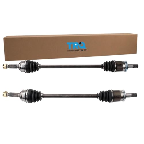 TRQ Rear Driver and Passenger Side CV Axle Assembly Set 2 Piece - style: CSA32617