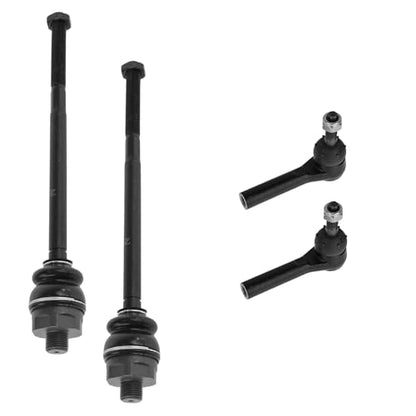 TRQ Tie Rod Kit Set of 4 Inner Outer Left Right - style: PSA55119