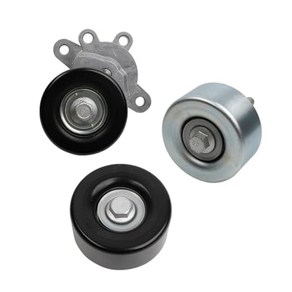 Dasbecan Belt Tensioner Idler Pulley Compatible with Nissan Maxima 09-15 - size: without Belt