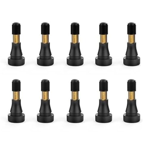 10 Pack - TR600HP High Pressure Rubber Snap-in Tire Valve Stem (TR600HP - 10 Pack) - size: TR600HP - 10 Pack