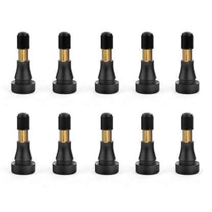10 Pack - TR600HP High Pressure Rubber Snap-in Tire Valve Stem (TR600HP - 10 Pack) - size: TR600HP - 10 Pack