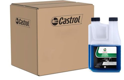 Castrol 2 Cycle Full Synthetic Oil - Small Engine Formula - 50:1 Mix Ratio - Includes Fuel Stabilizer (Pack of 12 (16fl oz bottles)) - size: Pack of 12 (16fl oz bottles)