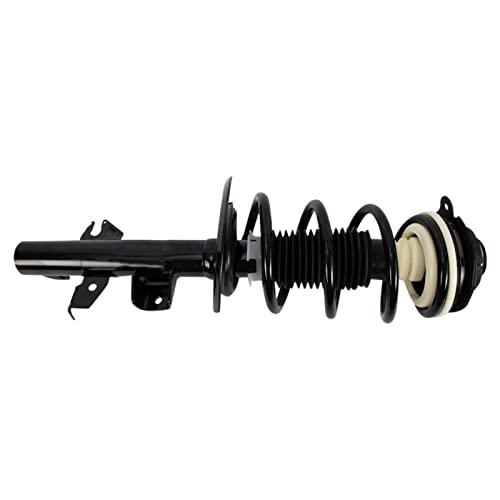 TRQ Front Left Strut and Spring Assembly Gas Charged Coil Spring - style: SCA33335