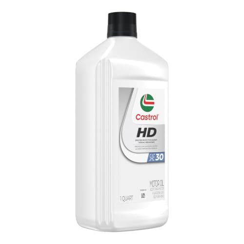 Castrol HD-30 Motor Oil, 1 Quart, Pack of 6