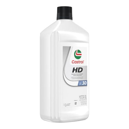 Castrol HD-30 Motor Oil, 1 Quart, Pack of 6