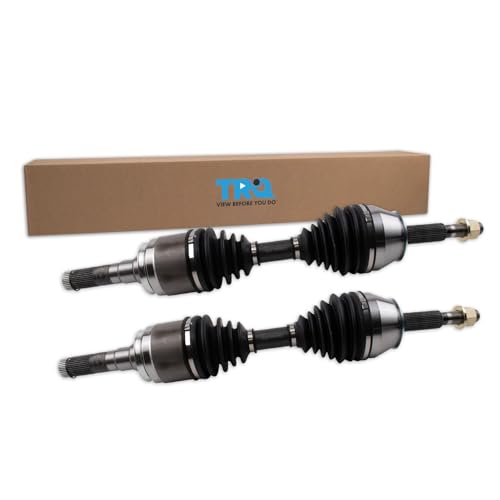 TRQ Front Driver and Passenger Side CV Axle Assembly Set 2 Piece - style: CSA36508