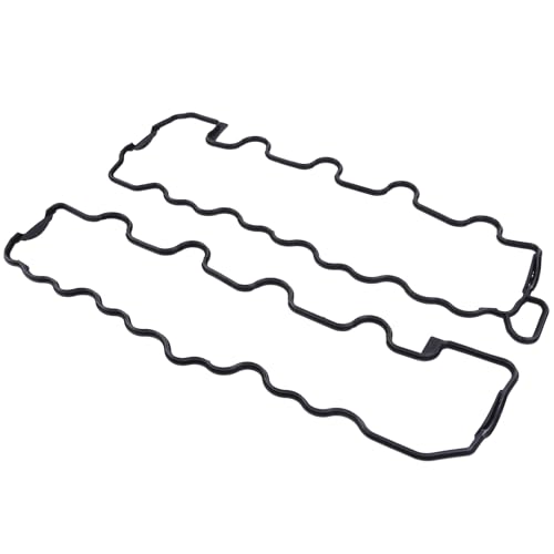 Pack of 2 Engine Valve Cover Gasket and Hose Set Fit for Mercedes-Benz ML320 ML350 ML430 E320 CLK320 C280 SLK320 C240 S500 SLK320 Replace 20180482 1120180282 1120180182 1179901578 VS50758R