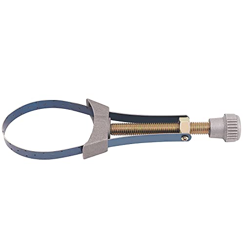 AHL Car Auto Oil Filter Removal Tool Strap Wrench 60mm To 120mm Diameter Adjustable Compatible with Car, Truck, Honda Yamaha Suzuki