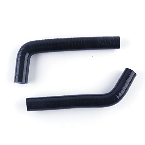 ATV Silicone Coolant Radiator Hose Kit Fits For Yamaha YFZ 450 yfz450 04-08 (Black) - color: Black