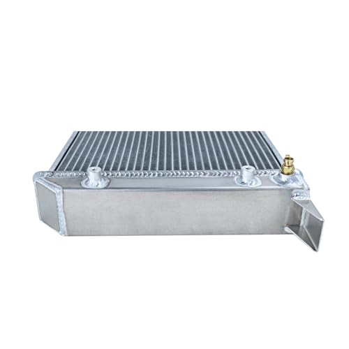 4-Row Full Aluminum Radiator for VW Scirocco Pro Stock Style Drag Racing, AA5052 Aircraft Grade High Performance Aluminum Radiators