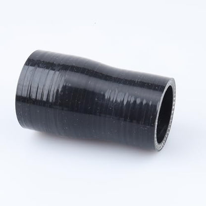 AC PERFORMANCE ID 1.5" to 1.25" Straight Silicone Hose Reducer Black - color: Black, size: ID 1.5" to 1.25" (38mm to 32mm)