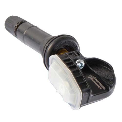 Schrader TPMS Solutions 33500 EZ-Sensor® 314.9 MHz, 315 MHz, 433 MHz Programmable TPMS Sensor w/Fixed Angle Snap-in Valve. Must Be Programmed with Schrader Compatible Tool Before Installation (2)
